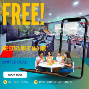 Private Pool, Game Room, Near Disney And Universal!!